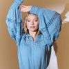 SIMONE BLUE BLOUSE - Image 4