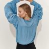 SIMONE BLUE BLOUSE - Image 3