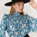 GALA BLUE BLOUSE