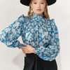 GALA BLUE BLOUSE - Image 3