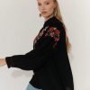 ROSE BLACK SHIRT - Image 4