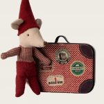 RATON DE NAVIDAD  BEBE EN MALETA  MAILEG
