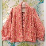 SAVANNAH CHAQUETA OVERSIZE ACOLCHADA ESTAMPADA BEIGE
