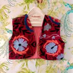 SUZANI VELVET  VEST BURDEOS