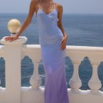 OCEAN MAXI DRESS BLUE