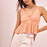 OLIVIA TOP PEACH
