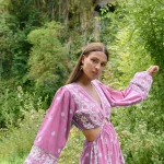 GRECIA VESTIDO LARGO ROSA