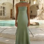 ELSA DRESS SAGE
