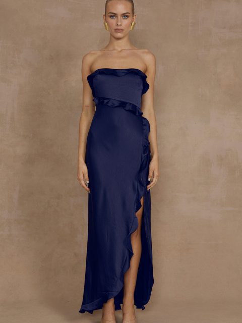 LORRAINE  MAXI DRESS NAVY