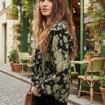 CASHMIRE DREAM GREEN BLOUSE