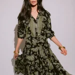 CASHMIRE DREAM GREEN BLUSA