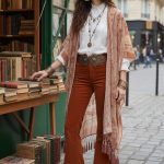 KIMONO VELVET DEVORÉ BLUSH