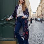 THE VELVET UNDERGROUND  MAXI KIMONO GARDEN  INDIGO