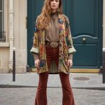 THE VELVET UNDERGROUND REVERSIBLE KIMONO  KHAKI GARDEN