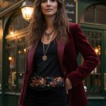 DRAGON CINTURON-FAJIN DE RASO BORDADO