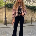 MAISON VELVET BLUSH CHAQUETA ACOLCHADA ESTAMPADA REVERSIBLE