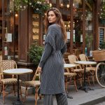 NEVADA CARDI RUST GREY