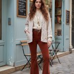 MILA CORD CHAQUETA ACOLCHADA MICROPANA DE TERCIOPELO STONE