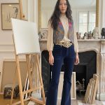 VELVET SUZANI LIMITED EDITION  CHALECO BLUE