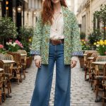 TRISHA QUILT MINT CHAQUETA ACOLCHADA ESTAMPADA REVERSIBLE