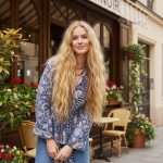 SAVANNAH BELT BLUE PAISLEY CHAQUETA ACOLCHADA ESTAMPADA REVERSIBLE