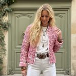 MOTEL PINK PAISLEY CHAQUETA ACOLCHADA ESTAMPADA REVERSIBLE