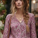PURPLE PAISLEY BLOUSE