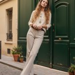 WOODSTOCK FLARED JEANS LIGHT TAUPE