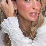 CIUTADELLA BLUSA BOHEMIA FLUIDA PUÑOS NIDO ABEJAOFF- WHITE