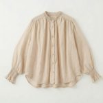 CIUTADELLA BLUSA BOHEMIA FLUIDA PUÑOS NIDO ABEJA SAND