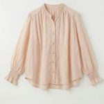 CIUTADELLA BLUSA BOHEMIA FLUIDA PUÑOS NIDO ABEJA BLUSH