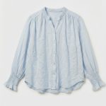 CIUTADELLA BLUSA BOHEMIA FLUIDA PUÑOS NIDO ABEJA BLUE