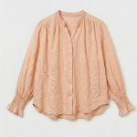 CIUTADELLA BLUSA BOHEMIA FLUIDA PUÑOS NIDO ABEJA NUDE