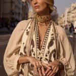 BUTTERFLY BLUSA BOHEMIA FLUIDA SAND